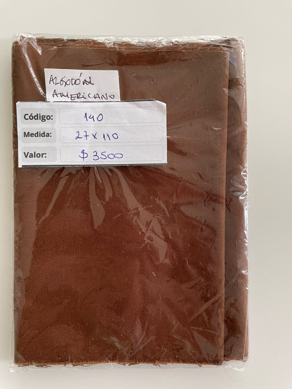 RETAZOS VARIADOS 2 - Tricoline 100% Algodón