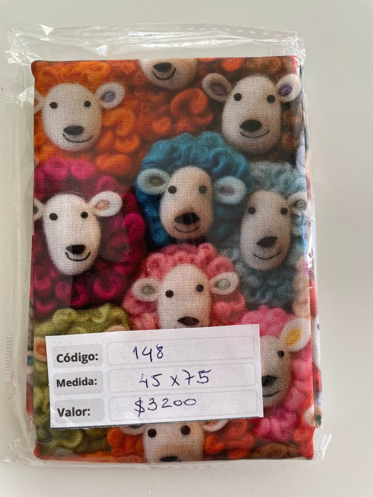 RETAZOS VARIADOS 2 - Tricoline 100% Algodón