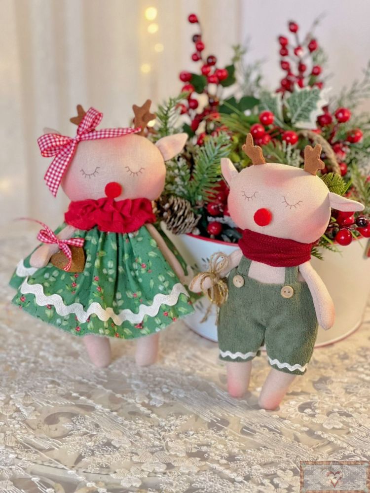 CP068 PACK Proyeto y Insumos Renos Navideños **PRE VENTA**