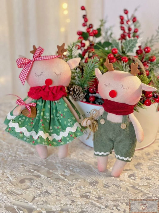 CP068 PACK Proyeto y Insumos Renos Navideños **PRE VENTA**