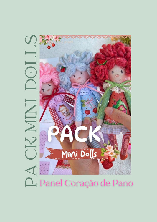Mini Muñeca  - CP035 PACK - Arme tu mismo