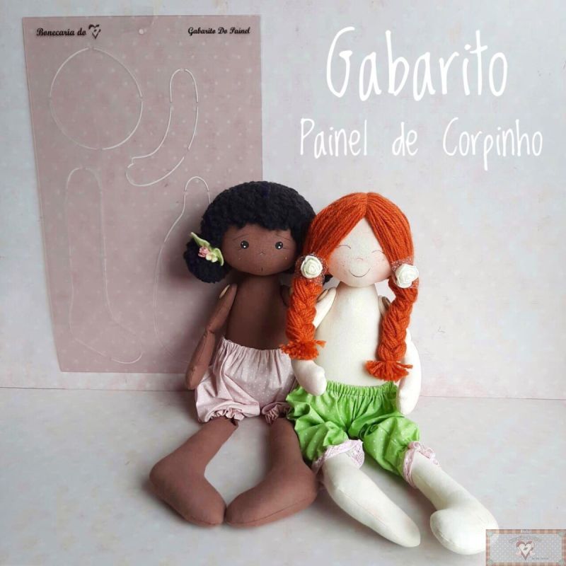 CP016 Regla - Molde Cuerpo Muñeca