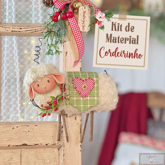 CP063 PACK Insumos Corderito Navideño **PRE VENTA**