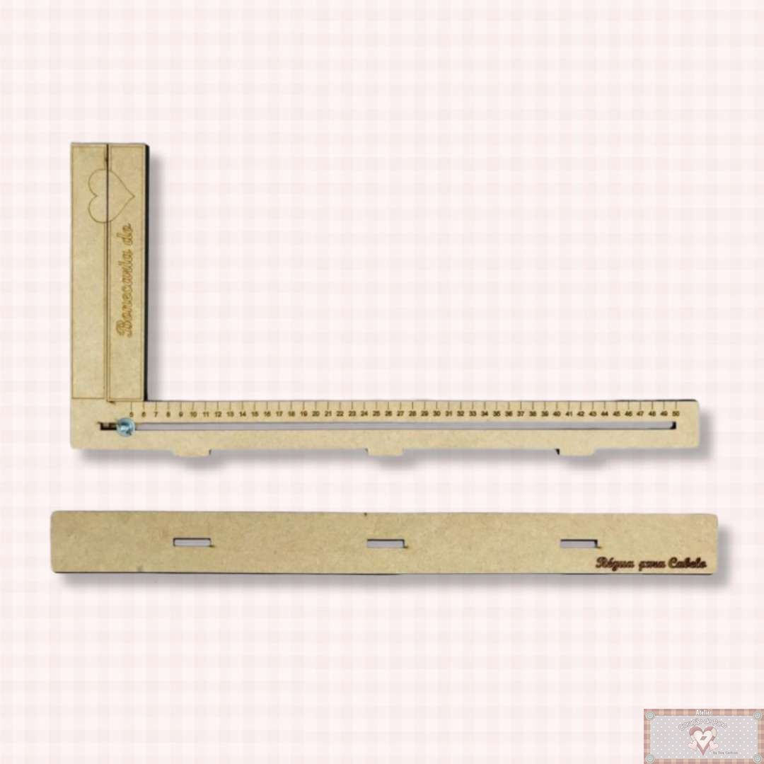 CP086 Regla -Regla para Pelo de Muñeca G (50 cm)