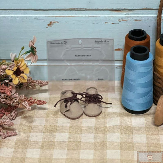 CP095 Regla - Molde zapatito 4 cm **PRE VENTA**